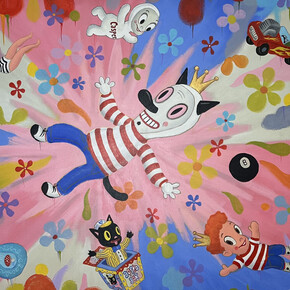 Gary Baseman, Swell. Courtesy of Corey Helford Gallery
