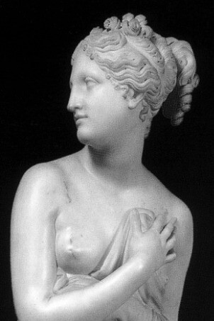 Antonio Canova, Venere, particolare