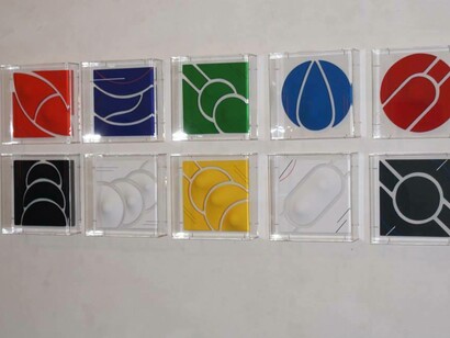 Andrea Bassani, mostra Dinamica spaziale presso Galleria Miralli, Palazzo Chigi