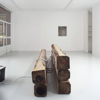 Karsten Födinger & Pieter Vermeersch, Installation View, 2015, Cabinet, Milano, Courtesy Artists and Cabinet Milan, Photo Filippo Armellin