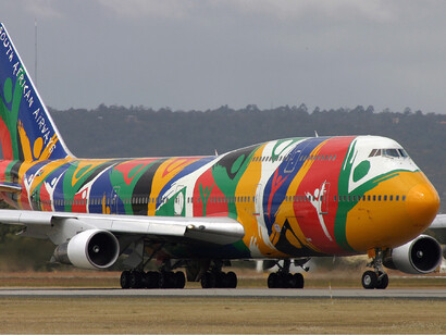 The plane