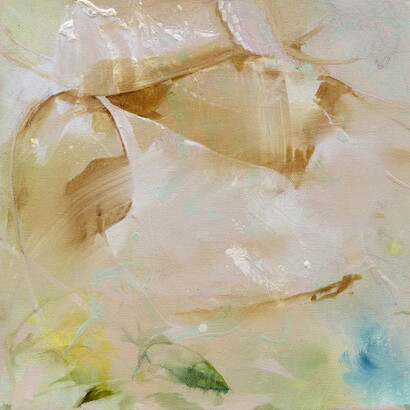 Kwamé Azure Gomez, Right back on in (detail), 2026. Courtesy of Marianne Boesky Gallery 