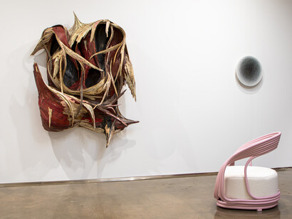 Installation View, Sintesi , Bonacina. Courtesy of Piero Atchugarry Gallery