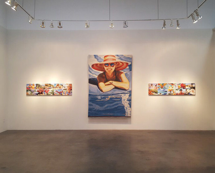 D.J. Hall, Exhibition view. Courtesy of Craig Krull Gallery