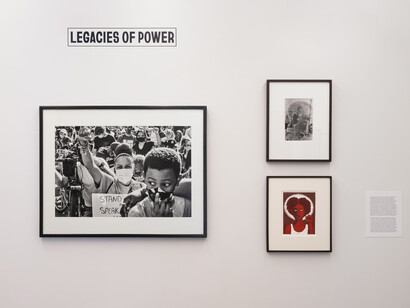Designing power: the black panther party, exhibition view. Courtesy of Tang Museum 