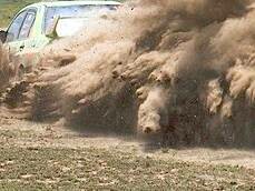 Sharp turn in Kenya KCB Rally in Naivasha, Kenya
