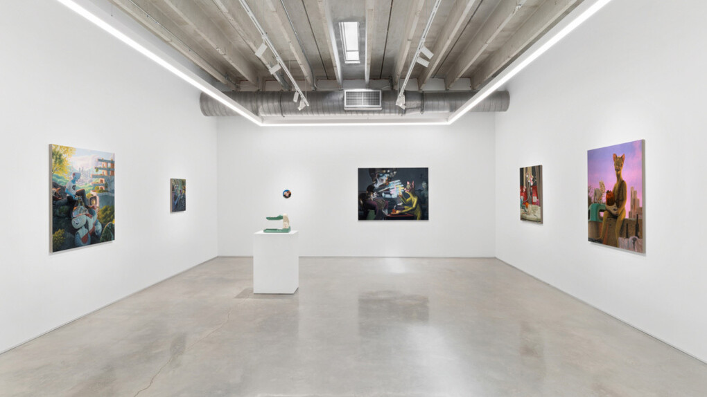Jeremy Olson, Plague Antenna: prologue, exhibition view. Courtesy of Mindy Solomon