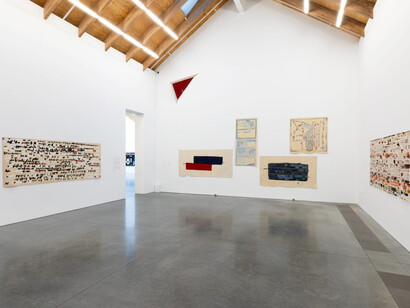 Nina Yankowitz, In the out/Out the in, exhibition view. Courtesy of Parrish Art Museum