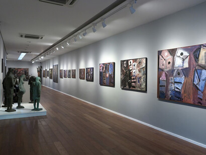 Iberê Camargo & Francisco Stockinger. Courtesy of Galeria Frente