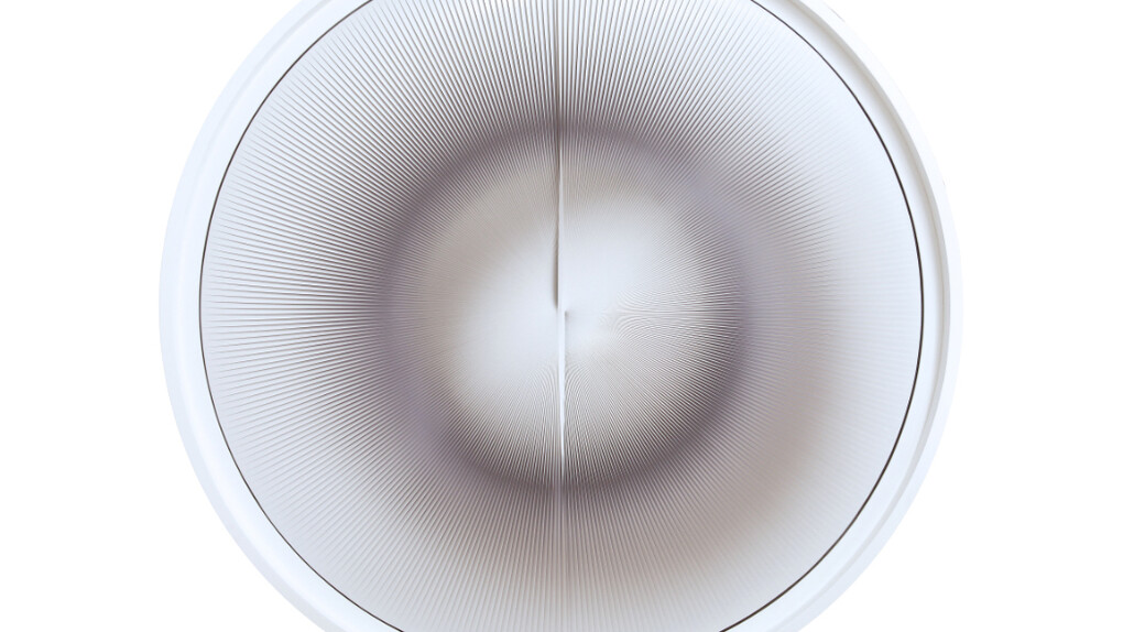 Alberto Biasi, Variable round image, 1990