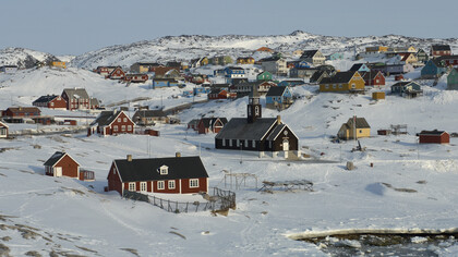 Snow time in Sisimiut