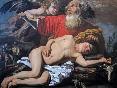 «Sacrifício de Isaac» (s. XVII), Mathias Stomer
