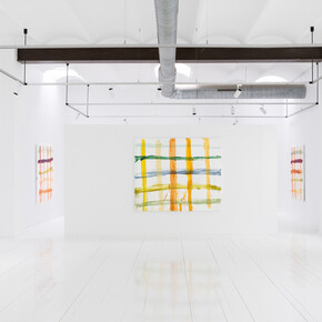 Alexander Wertheim, Empordà paintings, exhibition view. Courtesy of Alzueta Gallery
