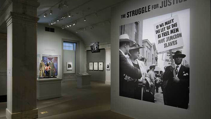 The Struggle for Justice. Courtesy of National Portrait Gallery