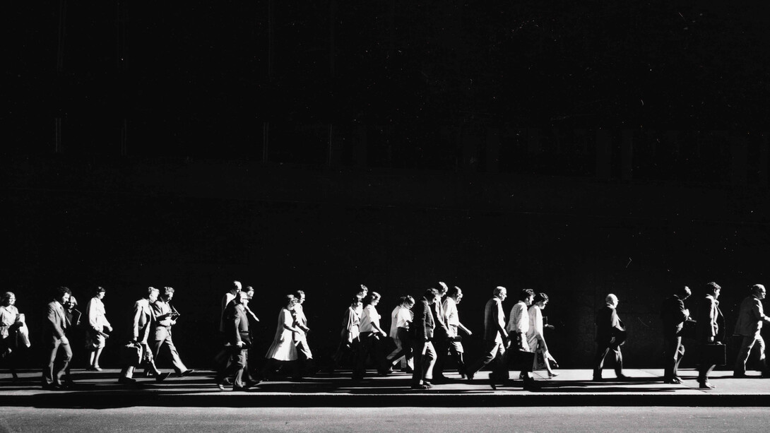 Barbara Crane, Chicago loop, 1976 - 1978. Cortesía del Centre Pompidou 