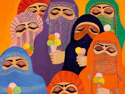 Laila Shawa, *Impossible Dream*, 1988