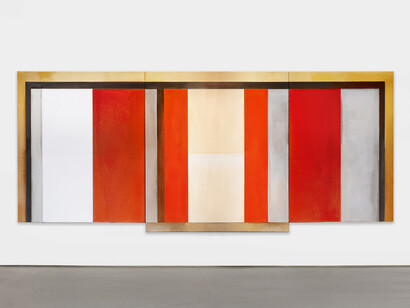 David Novros, ausstellungsansicht. Mit freundlicher genehmigung der Hamburger Kunsthalle