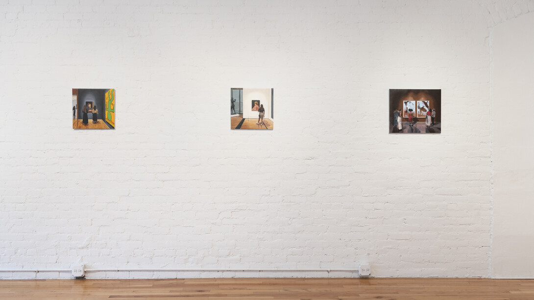 Joe Fig, Contemplating Compositions, 2023, installation view. Courtesy the artist and Cristin Tierney, NYC