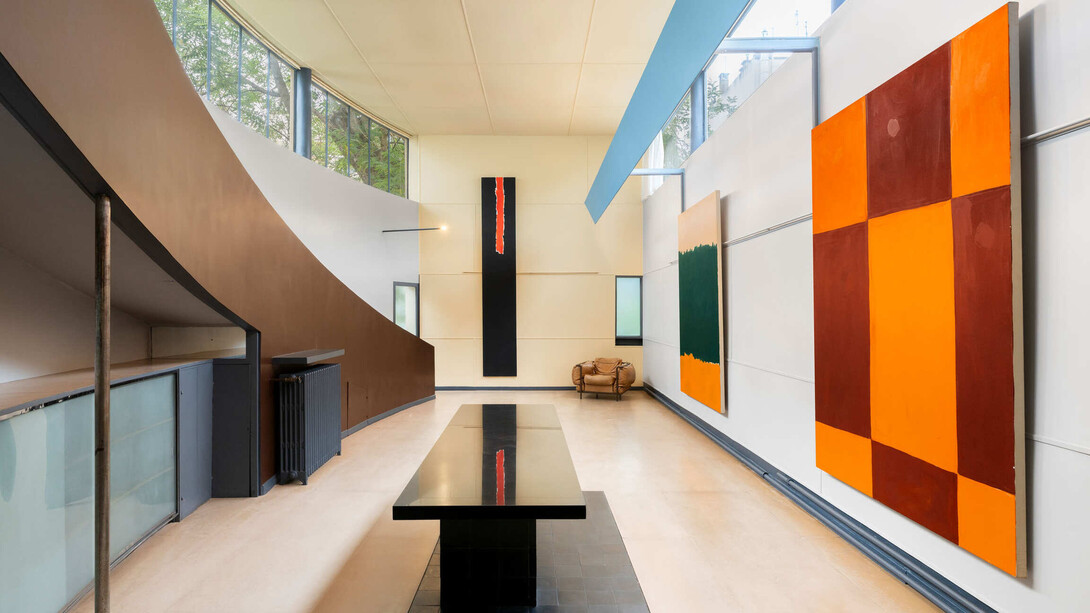 Günther Förg, Le moderne, exhibition view. Courtesy of Almine Rech