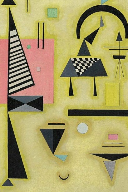 "Unidad brillante", Vasili Kandinski, 1925