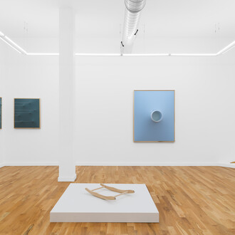 Kiah Celeste and Gordon Hall, Artifact unidentified, exhibition view. Courtesy of Document Gallery