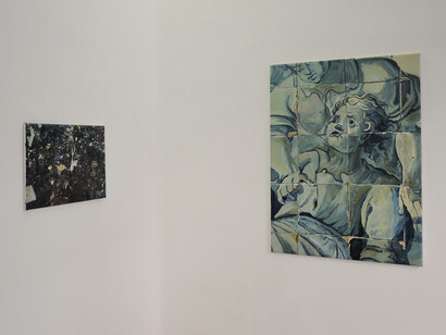 Martinho Costa, Dream distortion, vista de exhibición. Cortesía de Galería silvestre