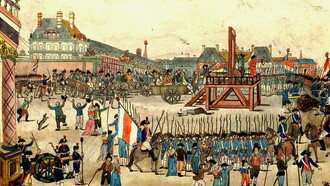 Ejecución de Maximilien Robespierre el 10 de termidor del año II (28 de julio de 1794)