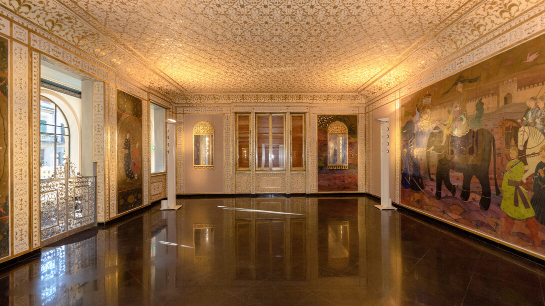 Ballroom, Villa Argentina  in Viareggio, interior © Serena Giovannoni 
