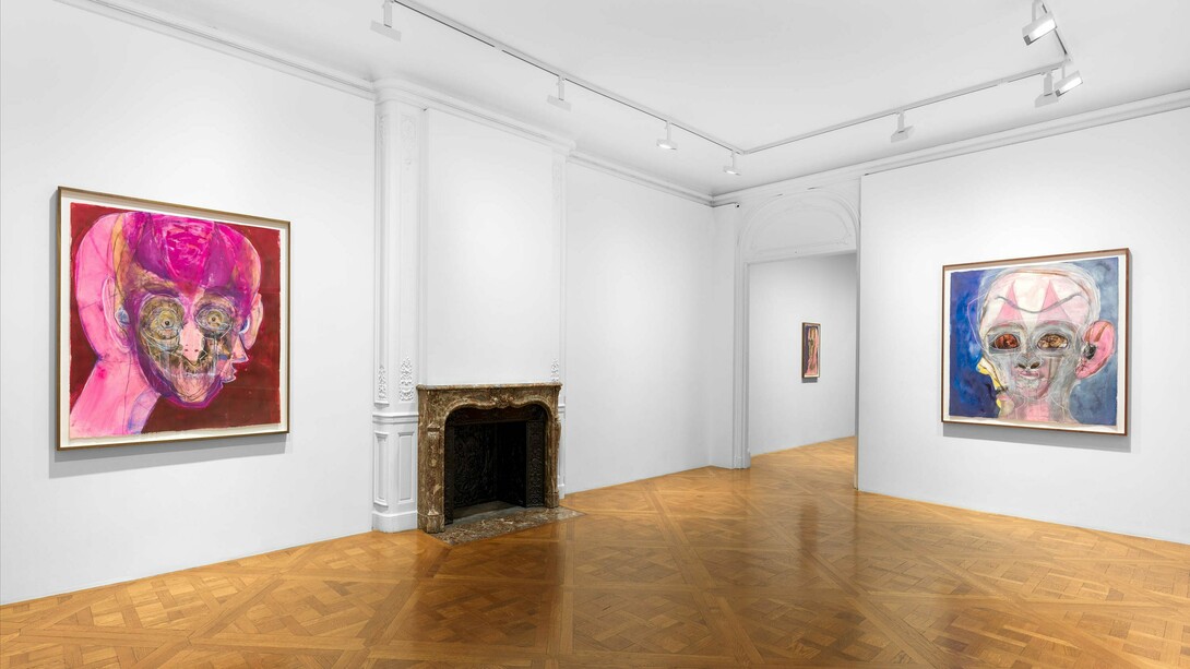 Installation view, Huma Bhabha, David Zwirner, New York, February 22—April 6, 2024.
Courtesy David Zwirner