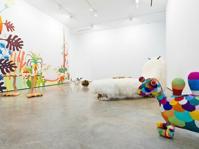 The Haas Brothers: Animalia, Exhibition view. Courtesy of Lora Reynolds