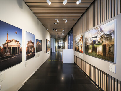 Chinese voices on Palladio: from classical architecture to contemporary experiment, exhibition view. Courtesy of Tsinghua University Art Museum