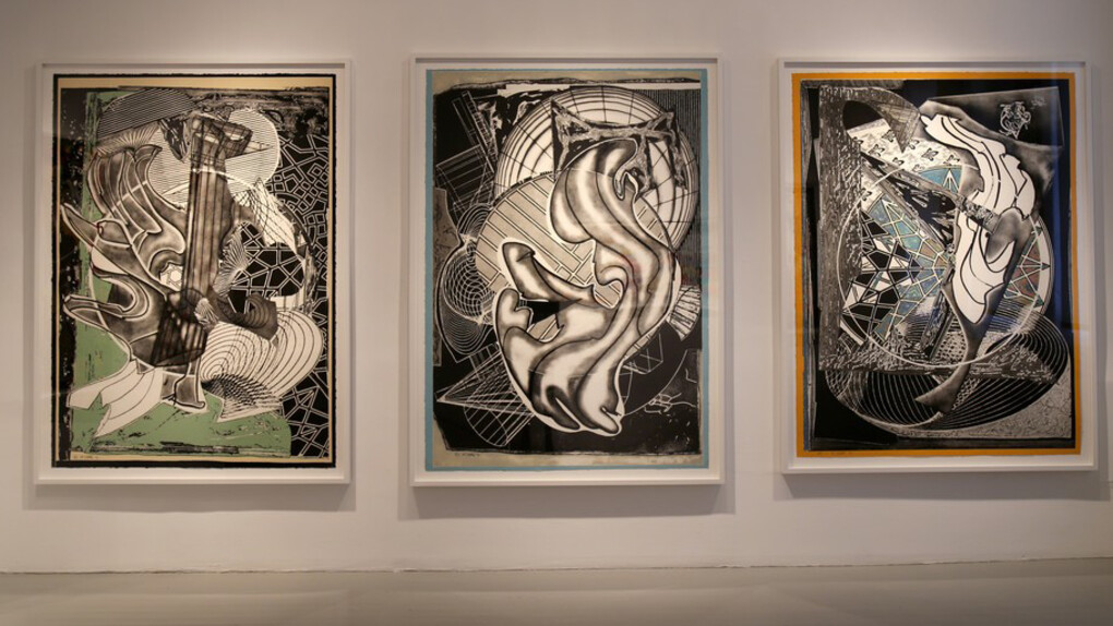 Frank Stella. Courtesy of Anders Wahlstedt Fine Art