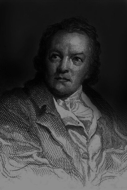 William Blake (1757-1827). Grabado de  W. C. Edwards