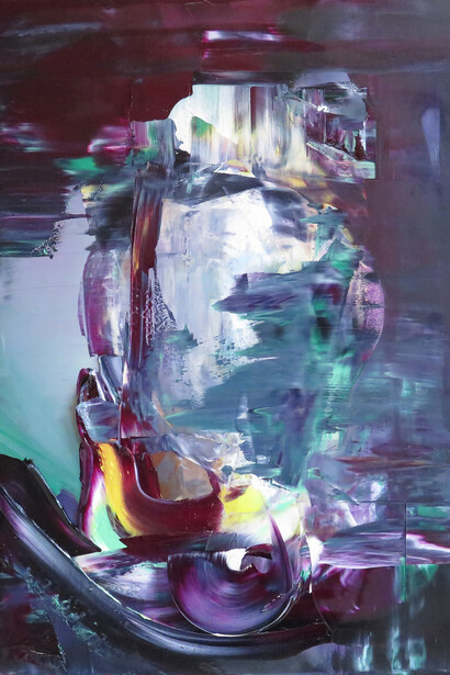 Jane LaFarge Hamill, Portrait of a Herring Village, 2015, Oil on wood, 16 x 12 inches