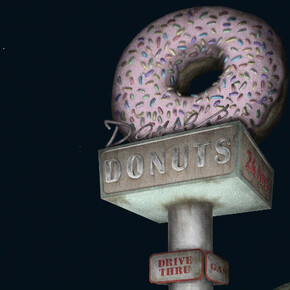 Roadside Picnic. Courtesy of Chambers Fine Art