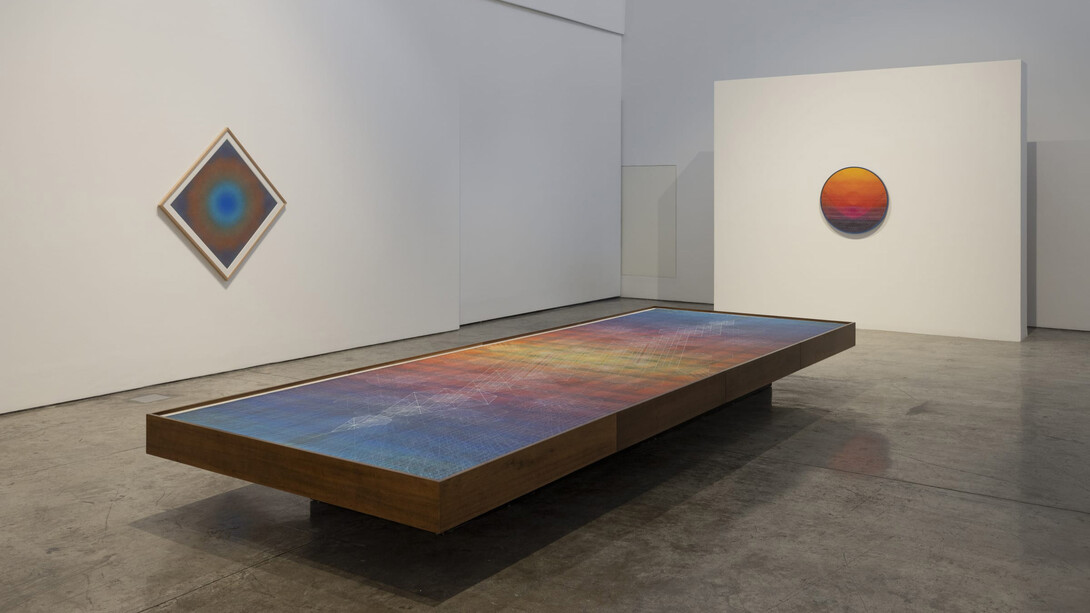 Nima Nabavi, Sunrise at the vortex, exhibition view. Courtesy of The Third Line