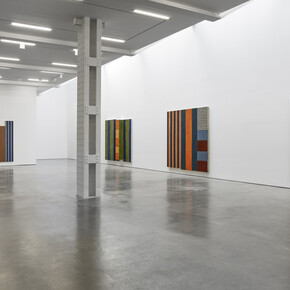 Sean Scully, Duane street, 1981-1983, exhibition view. Courtesy of Lisson Gallery
