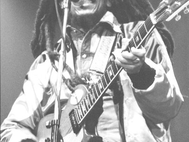 Bob Marley & The Wailing Wailers, Zurich, Hallenstadion, concert. Bob Marley's first concert in Switzerland
