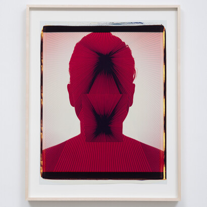 Ellen Carey
Self-Portrait, 1986
unique Polaroid 20 x 24
© Ellen Carey, Courtesy M+B Gallery, Los Angeles