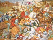 The conquest of Valencia by Jaime I