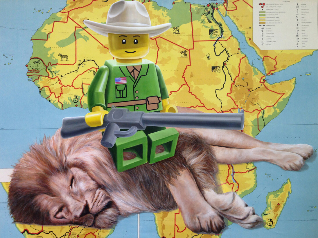 St. Art Gallery, Ego Leonard, Canned Hunting 