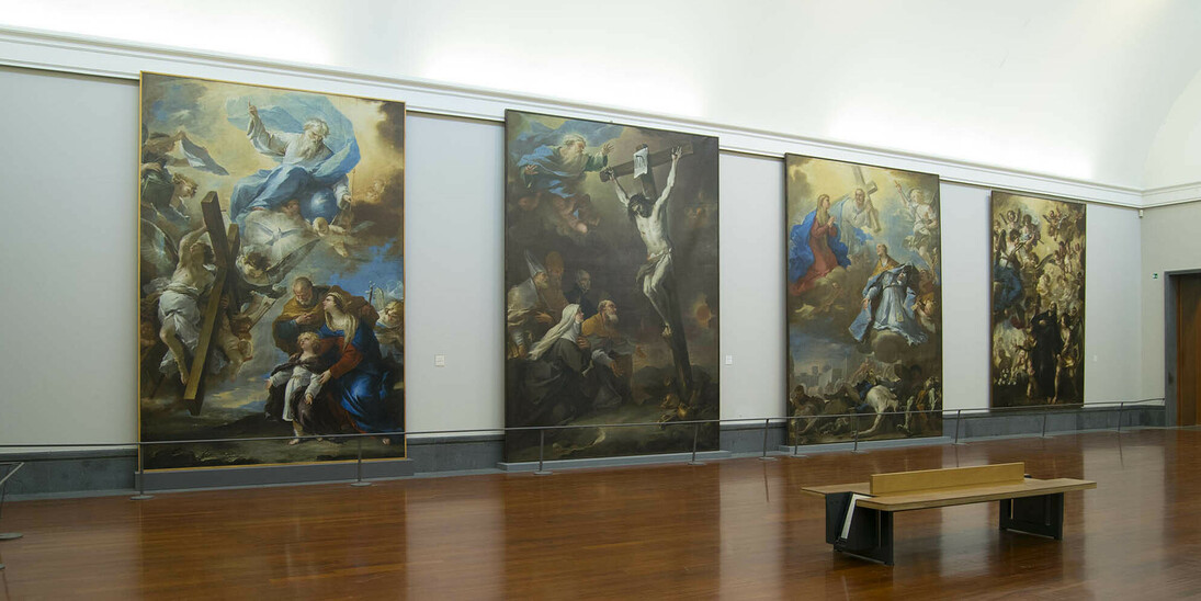 Galleria delle arti a Napoli dal ’200 al ’700, Exhibition view. Courtesy of Museo di Capodimonte