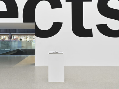 Park McArthur, Contact M, exhibition view. Courtesy of Mumok