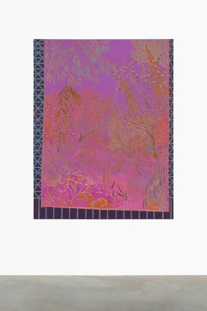 John McAllister, dreamy gleaming, 2016 Oil on canvas 154,9 x 119,4 cm 61 x 47 inches