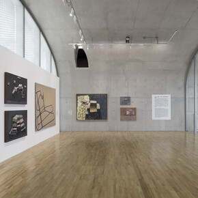 Wang Chuan, Four decades of abstraction, exhibition view. Courtesy of Long Museum