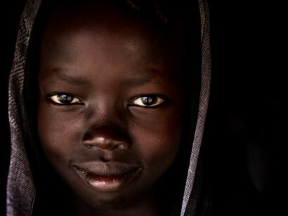Niña africana