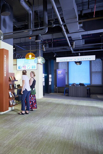 Reader’s Hall. Courtesy of American Writers Museum