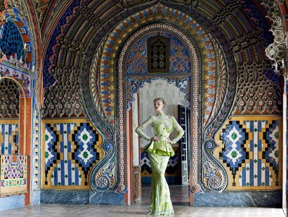 Castello di Sammezzano, shooting di moda