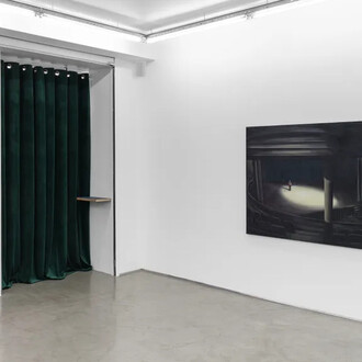 Augustin Katz et William Basinski, Unentitled (study for a room), vue de l'exposition. Avec l'aimable autorisation de la Galerie Derouette