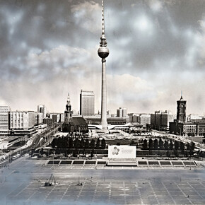 Architektur der Sechziger, Dieter Urbach, Panorama Zentrum Ost Berlin, Detail